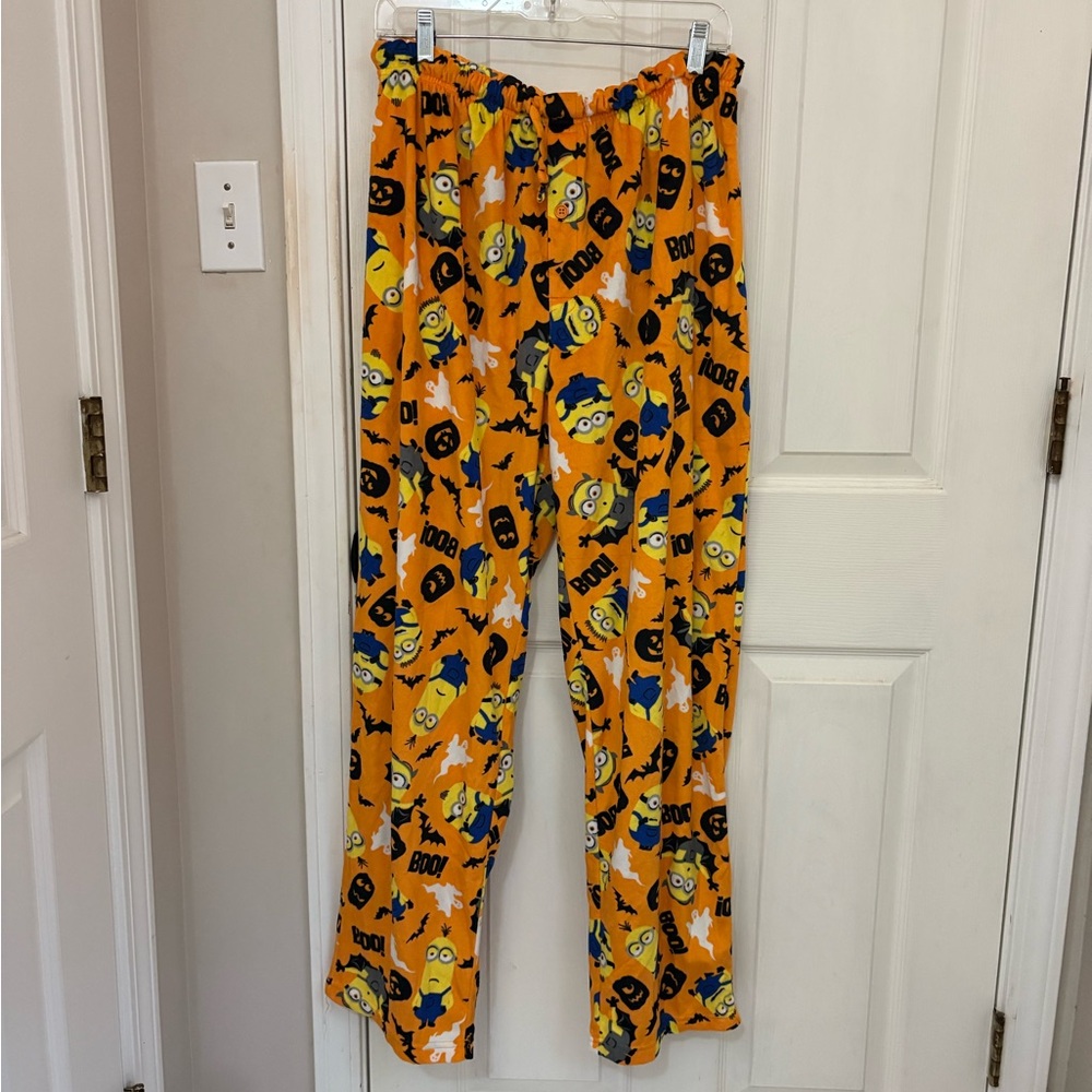 Universal Studios Minions Halloween Fleece Pajama Pants